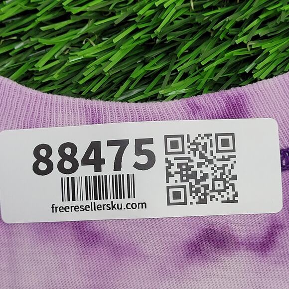 Vintage 90s Phoenix Suns Tie-Dye Shirt S/M 19x24 Purple Made in USA - Picture 13 of 13